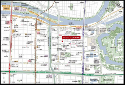 【地図】 | リビオレゾン北浜天満橋