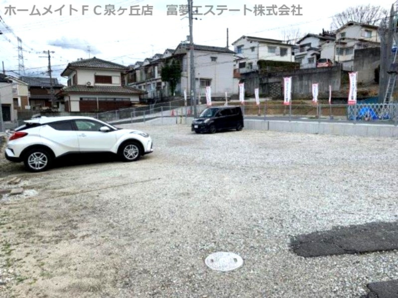 木下ハイツの駐車場