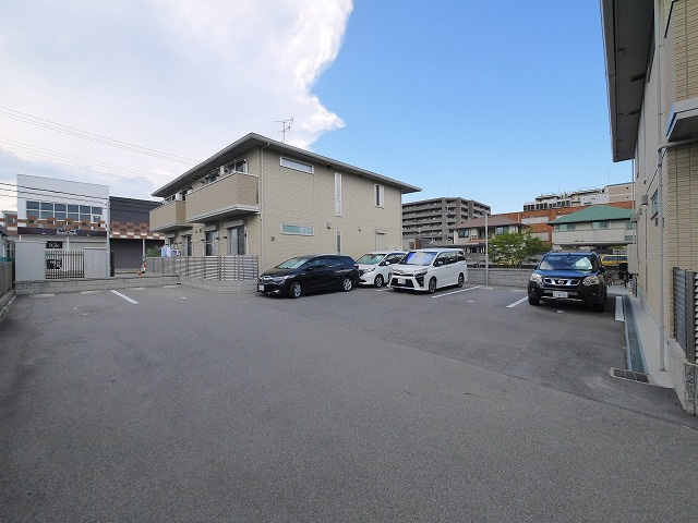 カーサ ひまわり　A棟の駐車場