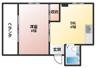 【間取り】 | 蛍池ホワイトマンション