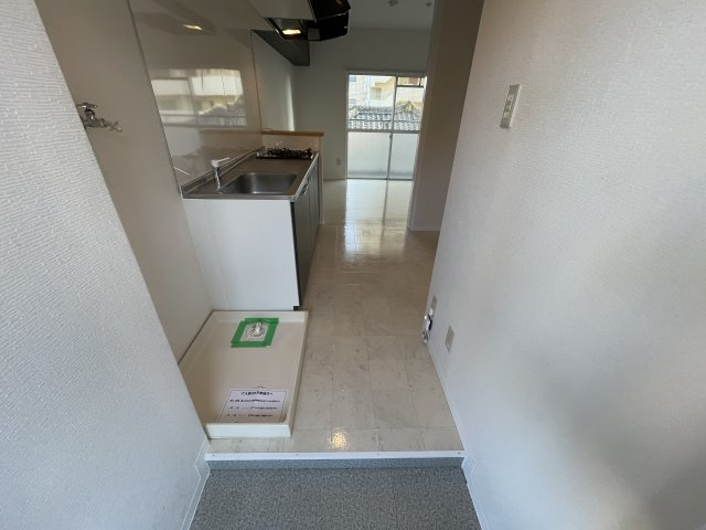 アモント中村の玄関