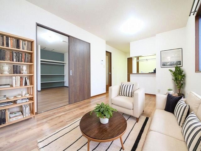 グランパルクの居間・リビング|CGで家具等を配置したもので家具等は含まれません