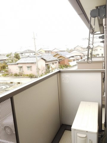 エスプワール矢倉下のバルコニー