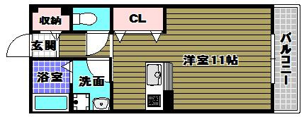 Ｃｏｍｆｏｒｔ紘の間取り