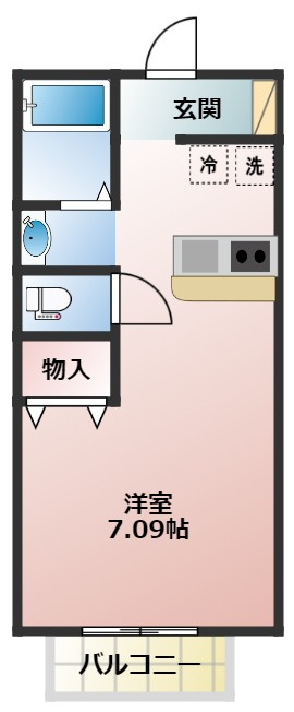 グローリアKの間取り
