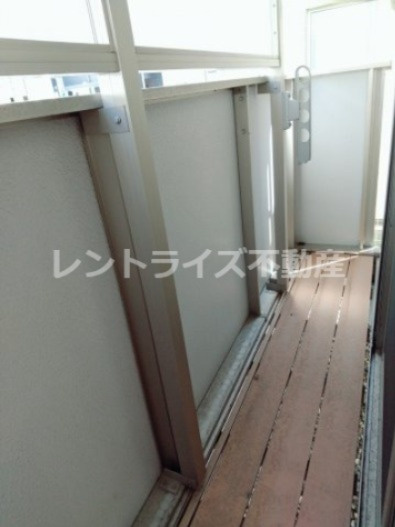 ＤＵＡＬ 本町 Ｂ棟のバルコニー