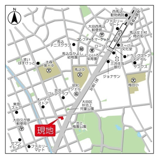 【地図】 | アジールコート西馬込 | アジールコート西馬込