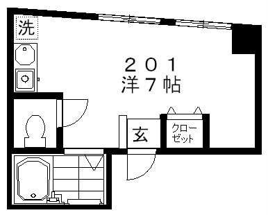 川合ビルの間取り