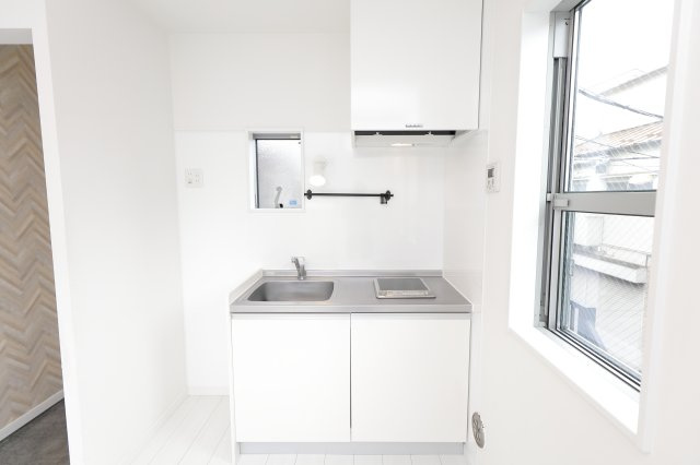 アパートメント新小岩B棟 のキッチン