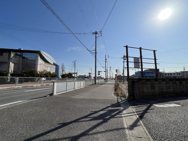 アルス浜田の周辺|接面道路　東側