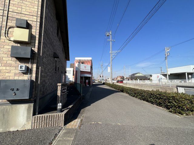 アルス浜田の周辺|接面道路　西側