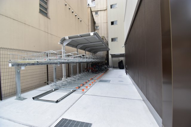 アーバネックス京町堀のエントランス