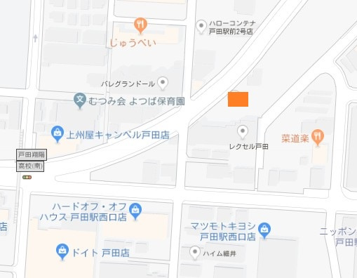 アイパーキングの地図