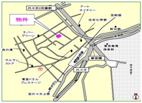 【地図】 | パークサイド参宮橋