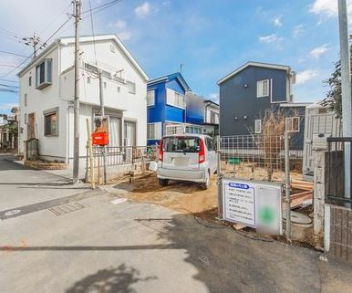 【前面道路含む現地写真】 | 茅ヶ崎市甘沼　新築一戸建