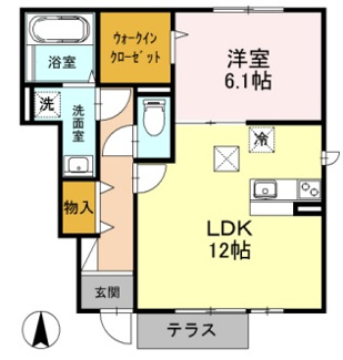 【間取り】 | カルム　フルール