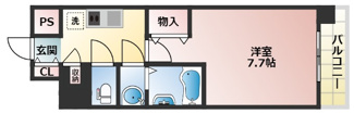 【間取り】 | W-STYLE神戸Ⅱ