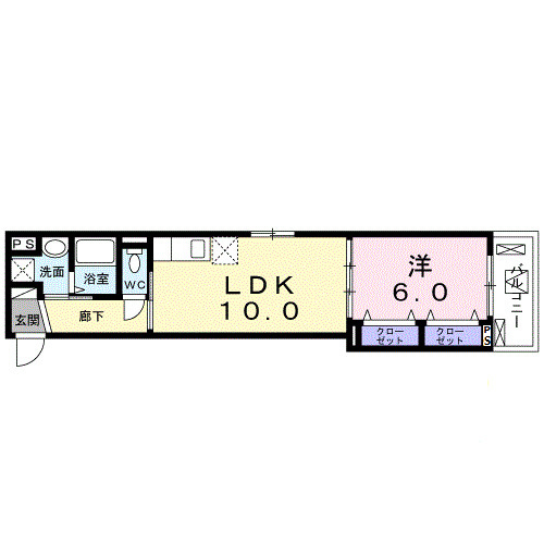 リシェス アンドロワの間取り|☆セキュリティが万全なオートロック付きマンション☆