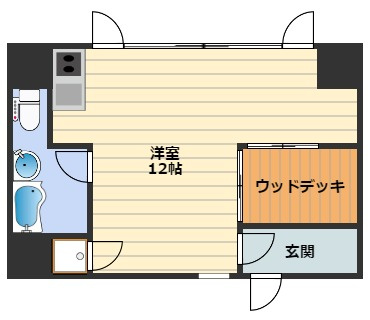 是空DOSHINの間取り|間取り