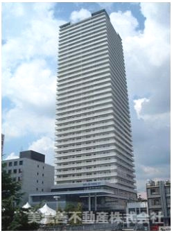 ５８４８４　ザ・ライオンズ一条タワーの外観