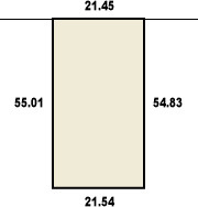 網走市字呼人６３－１３　売地の土地図