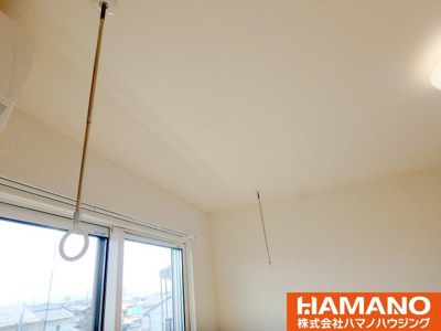 【設備】 | リンクベース | 室内物干し付