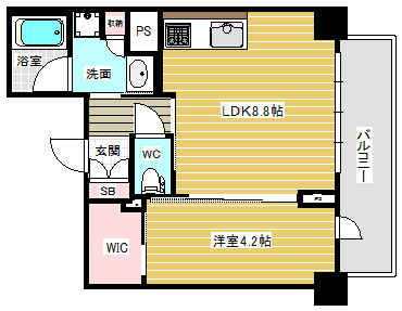 【間取り】 | サクラティアラ新梅田