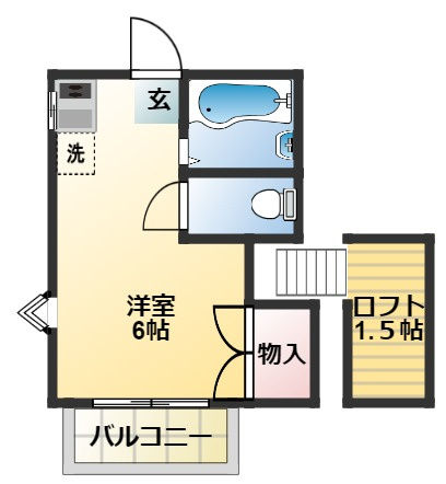 カサフローラ鷺沼台の間取り