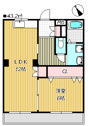 【間取り】 | 独立洗面台付きのお部屋です