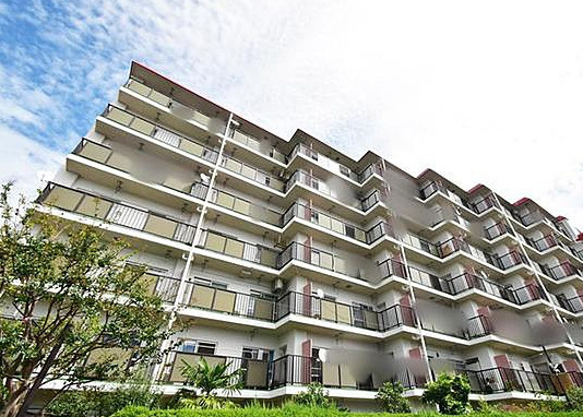 鶴見パークハイツ　（鶴見区尻手2）の外観|外観です　 鶴見パークハイツ　2LDK　新規リノベーション物件　1978年10月築　主寝室8帖　ＪＲ南武線「 尻手」駅徒歩3分　　