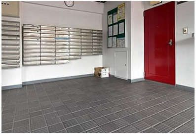 鶴見パークハイツ　（鶴見区尻手2）のエントランス|エントランスです