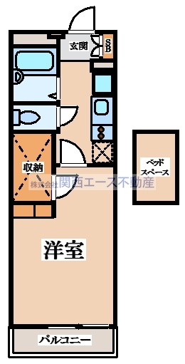 【間取り】 | レオパレスきずり