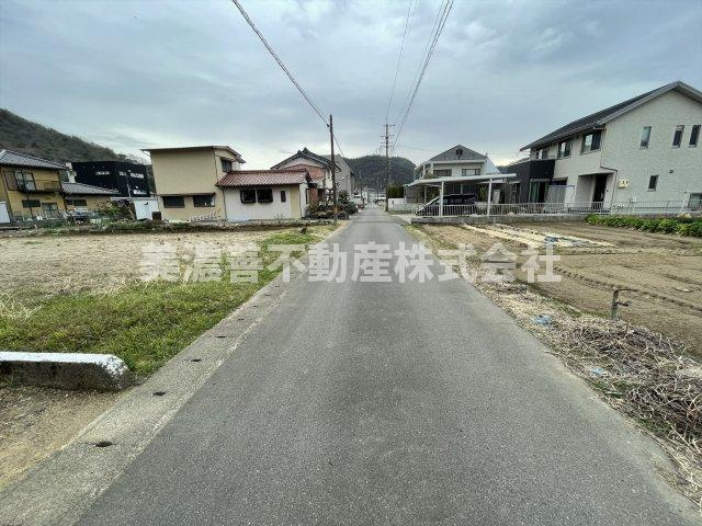 ５８５０３　岐阜市日野北土地の前面道路含む現地写真