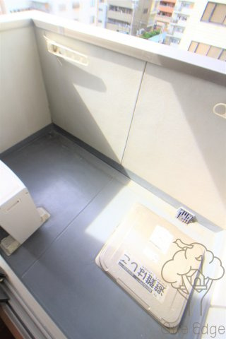 アトール西中島のバルコニー