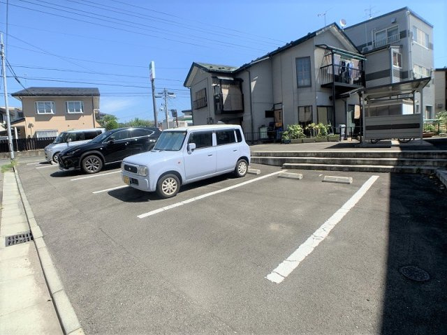 ミルリジェールの駐車場