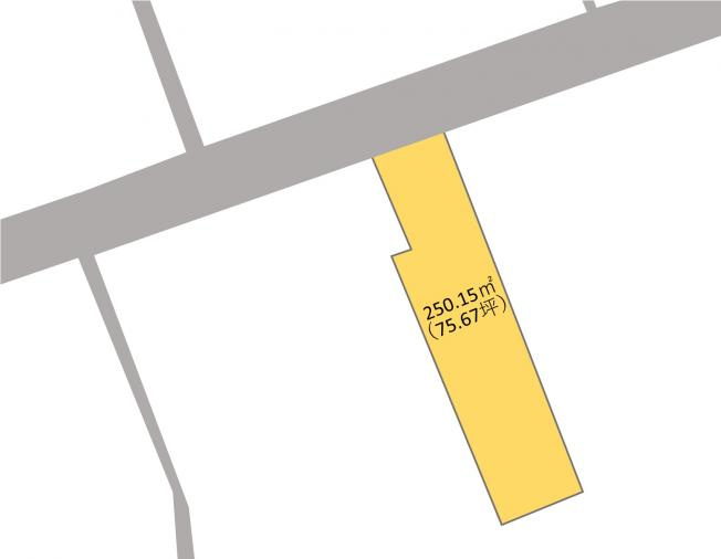 海南市下津町黒田・土地・56711の区画図