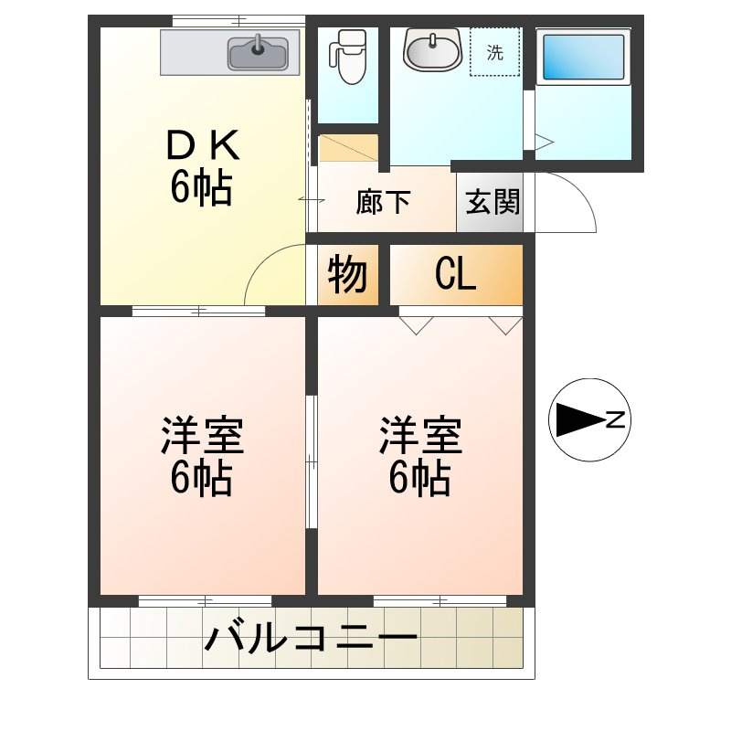 フォレストの間取り