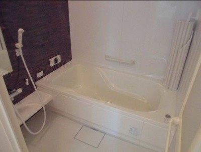 【浴室】 | カルムフルール | 落ち着いた空間のお風呂です