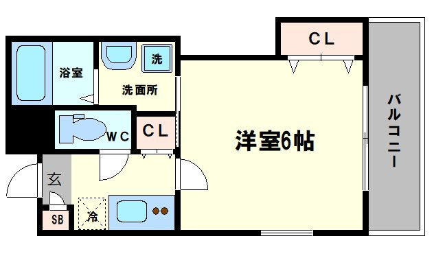 SEファーストⅡの間取り