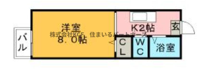 サンガーデン井上Ｃの間取り