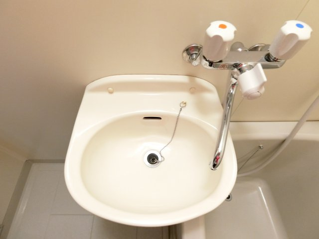 山本レンターマンションの洗面所