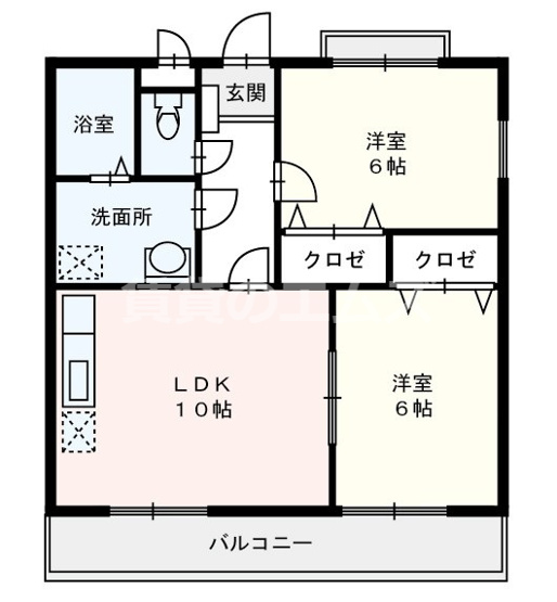 【間取り】 | ビアサイドＨＩＲＯ | ビアサイドＨＩＲＯの間取り