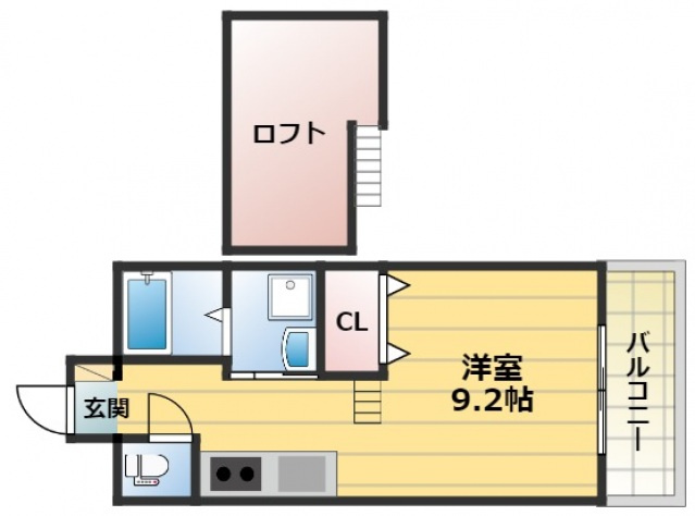 ヴェールカステ―ジュの間取り