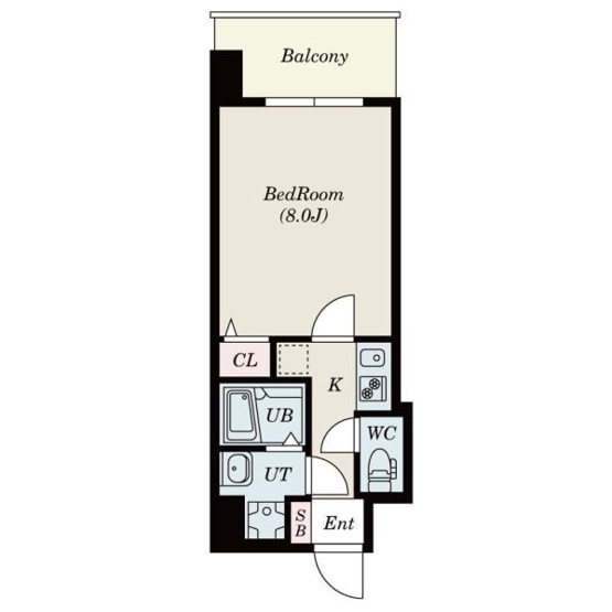【間取り】 | S-RESIDENCE緑橋駅前