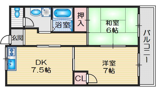 【間取り】 | HACHIBUSE高槻（ハチブセ）