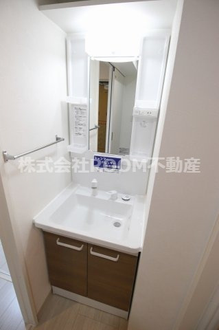 ルーチェ早水の独立洗面台|独立洗面台、朝の身支度には欠かせません