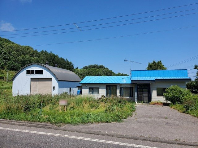 網走市字山里１８７番地３　平屋建中古売家の外観