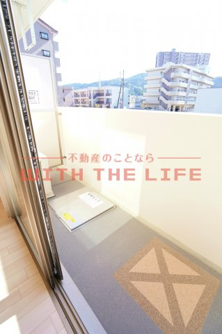 グラン クレール【キャッシュバック対象物件】のバルコニー|開放的で明るい空間を演出してくれるバルコニーです