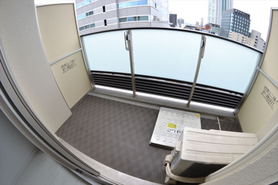 【バルコニー】 | スプランディッド淀屋橋DUE | お洗濯にも便利なバルコニー付き