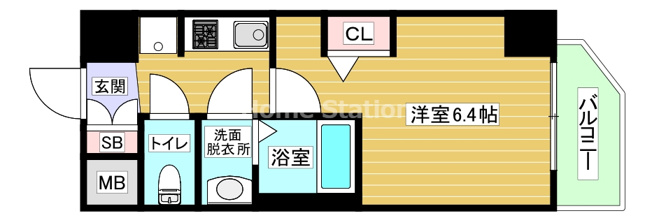 【間取り】 | エステムコート梅田北Ⅱゼニス